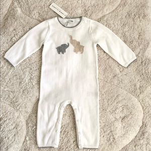 Janie and Jack knit jumpsuit baby